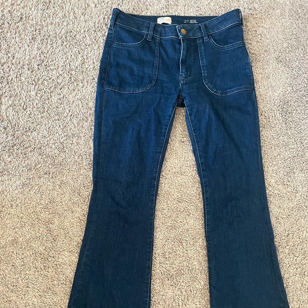 Pilcro Indigo Flare Jeans